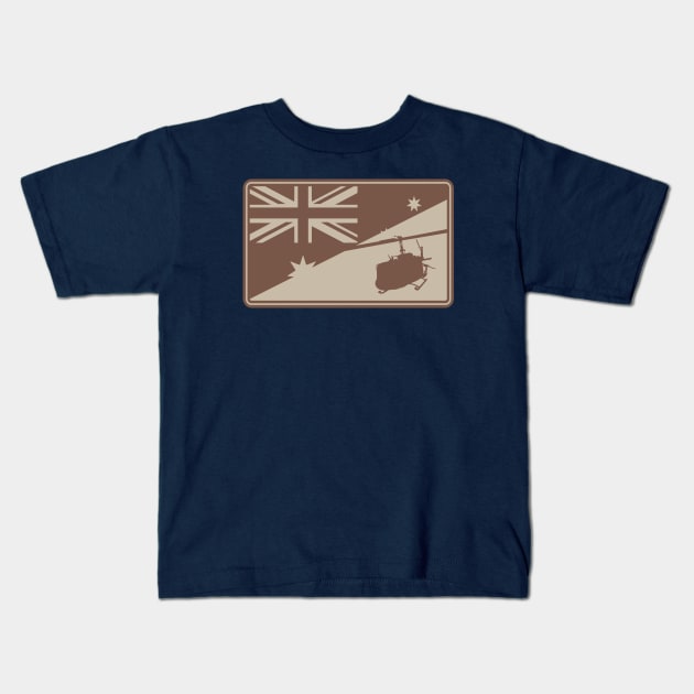 RAAF UH-1 Iroquois Kids T-Shirt by TCP